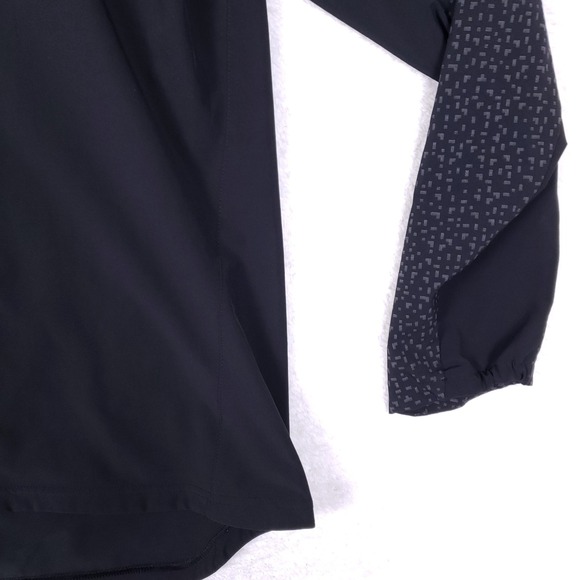 Adidas Energy Running Climastorm Jacket Black Large Reflective Performance - Picture 4 of 9